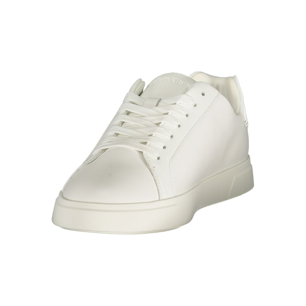 Calvin Klein White Polyurethane Women Sneaker Calvin Klein