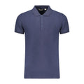 Ellesse Blue Cotton Men Polo Shirt