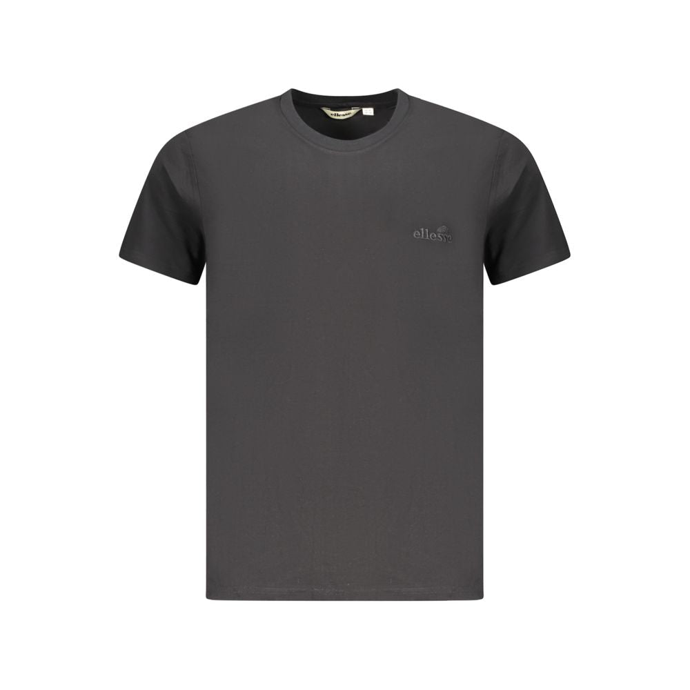 Ellesse Black Cotton Men T-Shirt