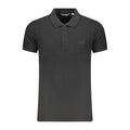 Ellesse Black Cotton Men Polo Shirt