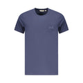 Ellesse Blu Cotton Men T-Shirt