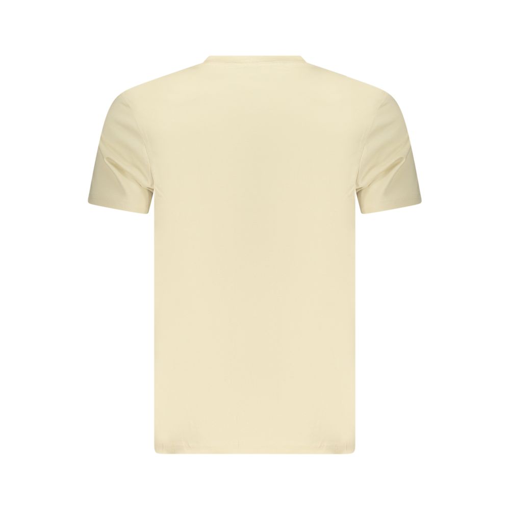 Ellesse Beige Cotton Men T-Shirt