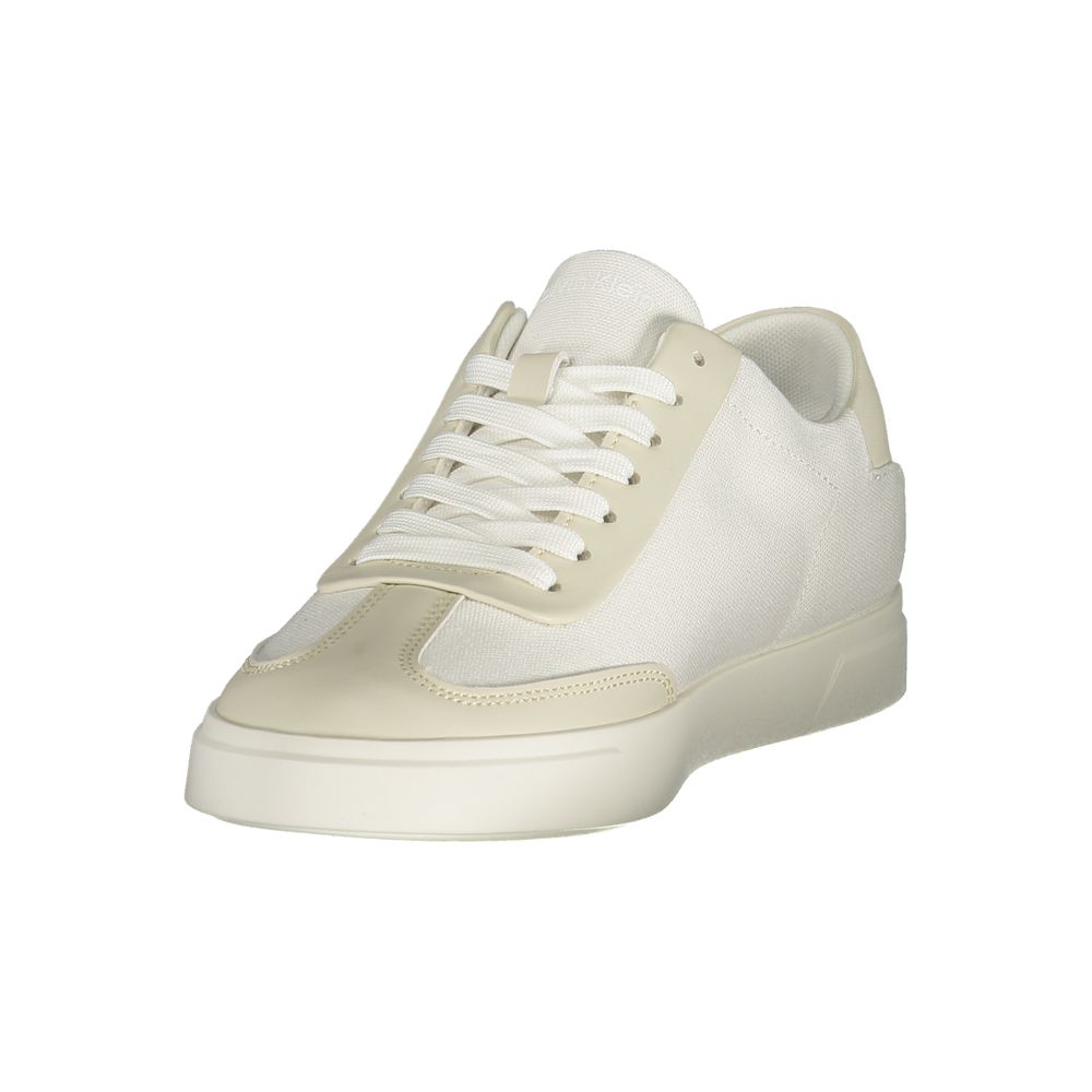 Calvin Klein Bianco Polyester Woman Sneaker Calvin Klein