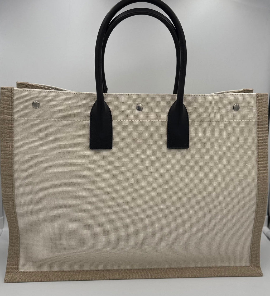Saint Laurent SAINT LAURENT Rive Gauche Large Tote Bag Saint Laurent