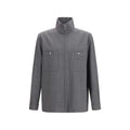Valentino Garavani Gray Polyester Coat