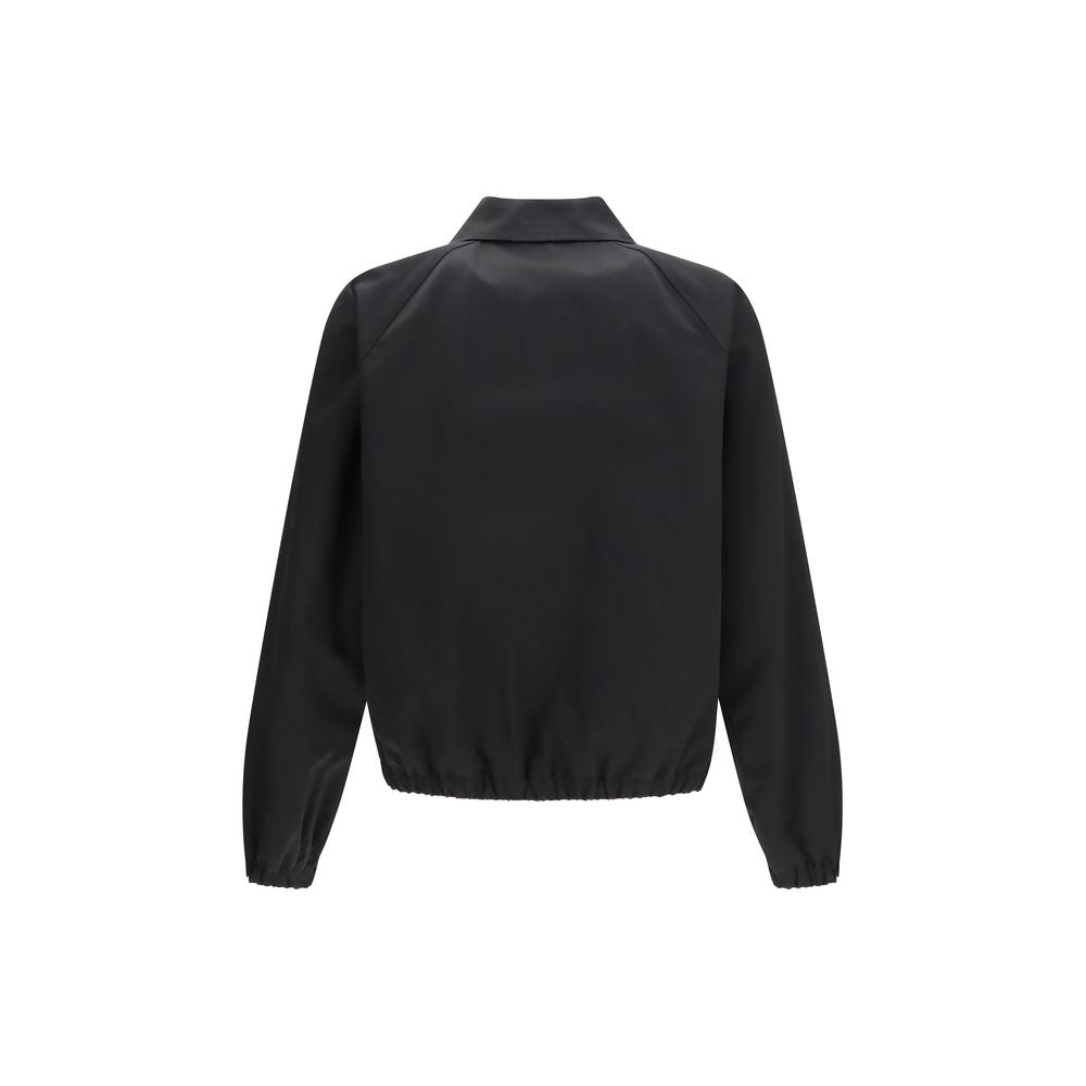 Valentino Garavani Black Cotton Bomber