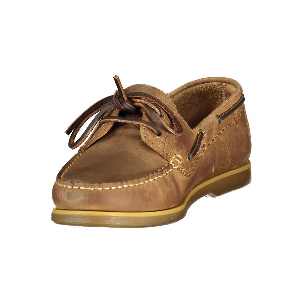 Lumberjack Marrone Leather Men Classic Shoe