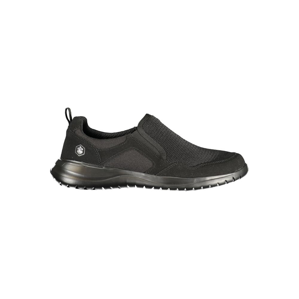Lumberjack Black Polyester Men Sneaker