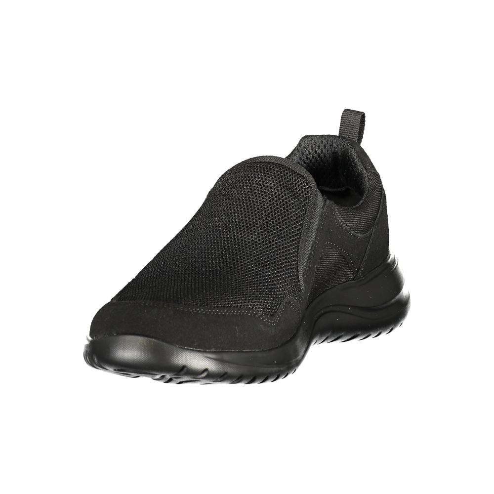 Lumberjack Black Polyester Men Sneaker
