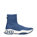 Jimmy Choo Blue Fabric Ankle Boots Jimmy Choo