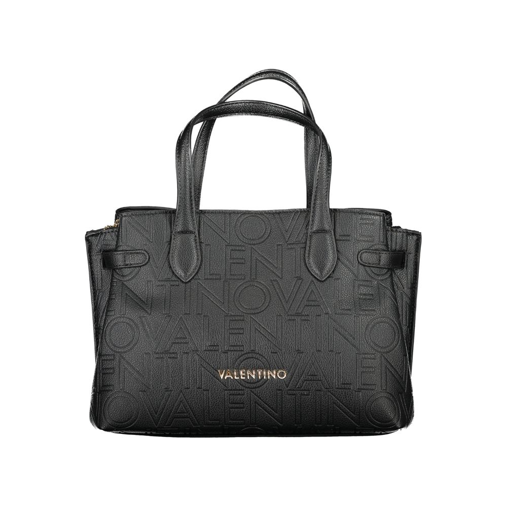 Mario Valentino Black Polyurethane Women's Bag