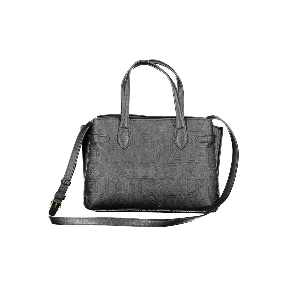 Mario Valentino Black Polyurethane Women's Bag