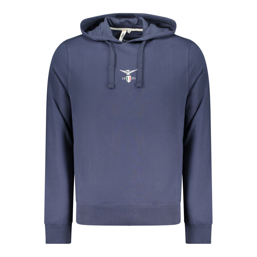Accademia Militare Blue Cotton Men's Hoodie