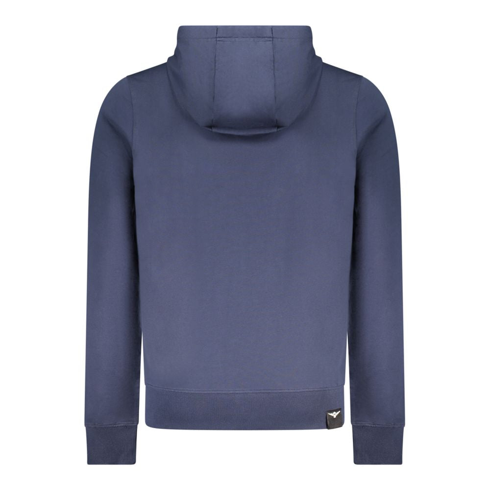 Accademia Militare Blue Cotton Men's Hoodie
