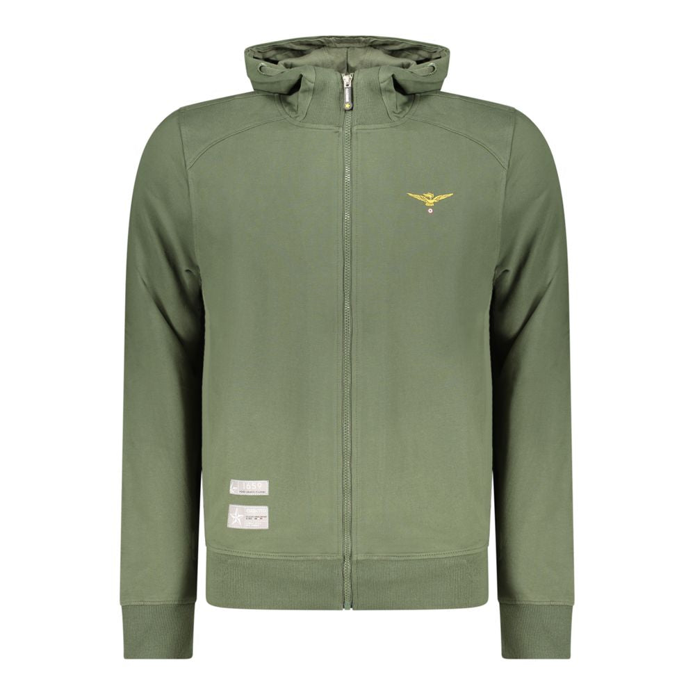 Accademia Militare Blue Cotton Mens Hoodie