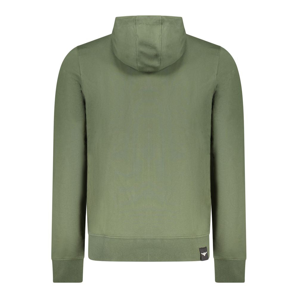 Accademia Militare Blue Cotton Mens Hoodie