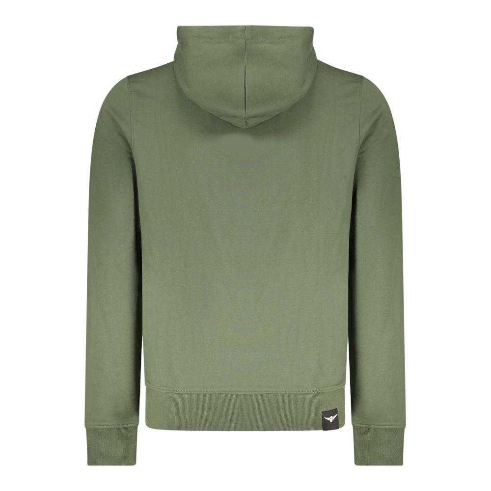 Accademia Militare Verde Cotton Men Hoodie