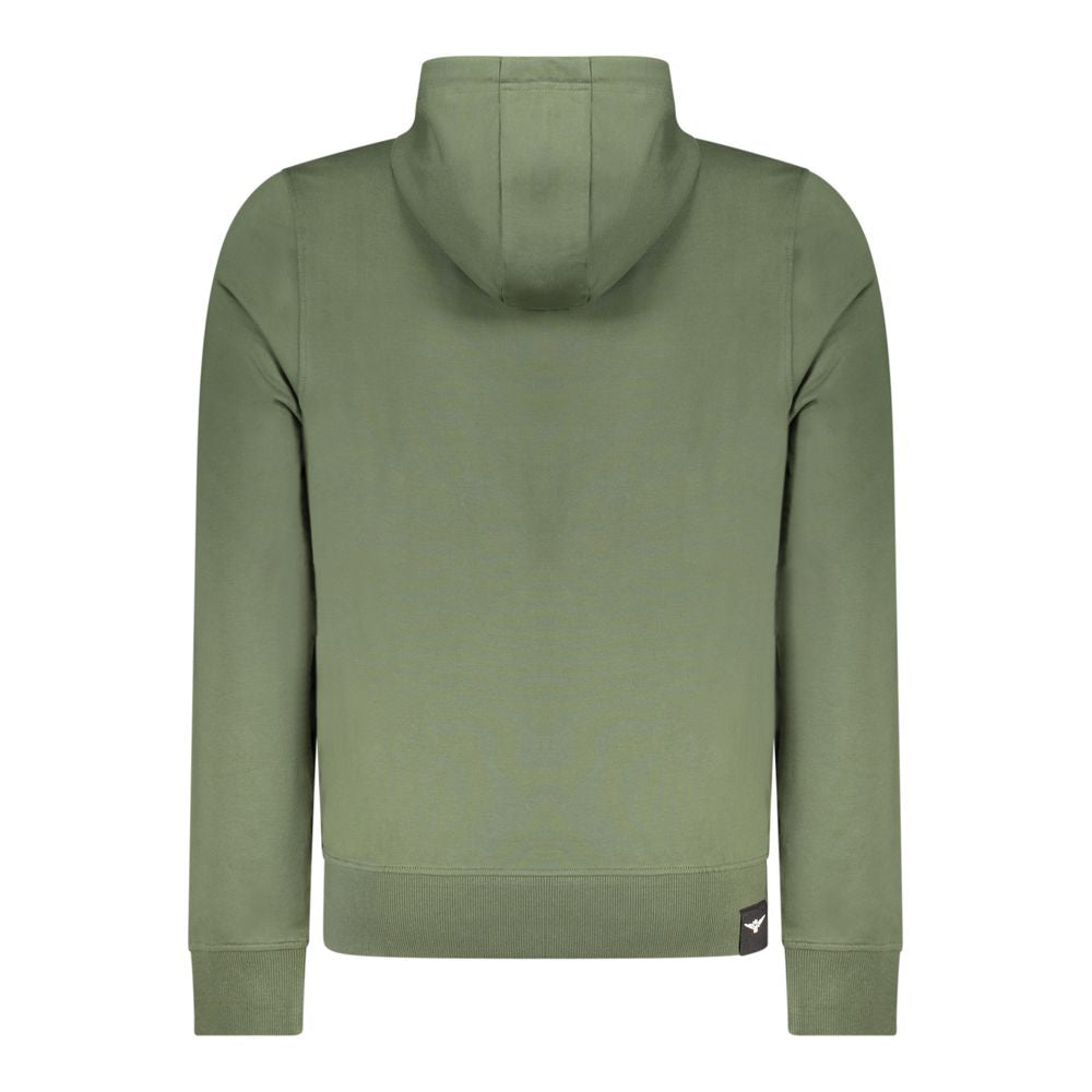 Accademia Militare Verde Cotton Men Hoodie