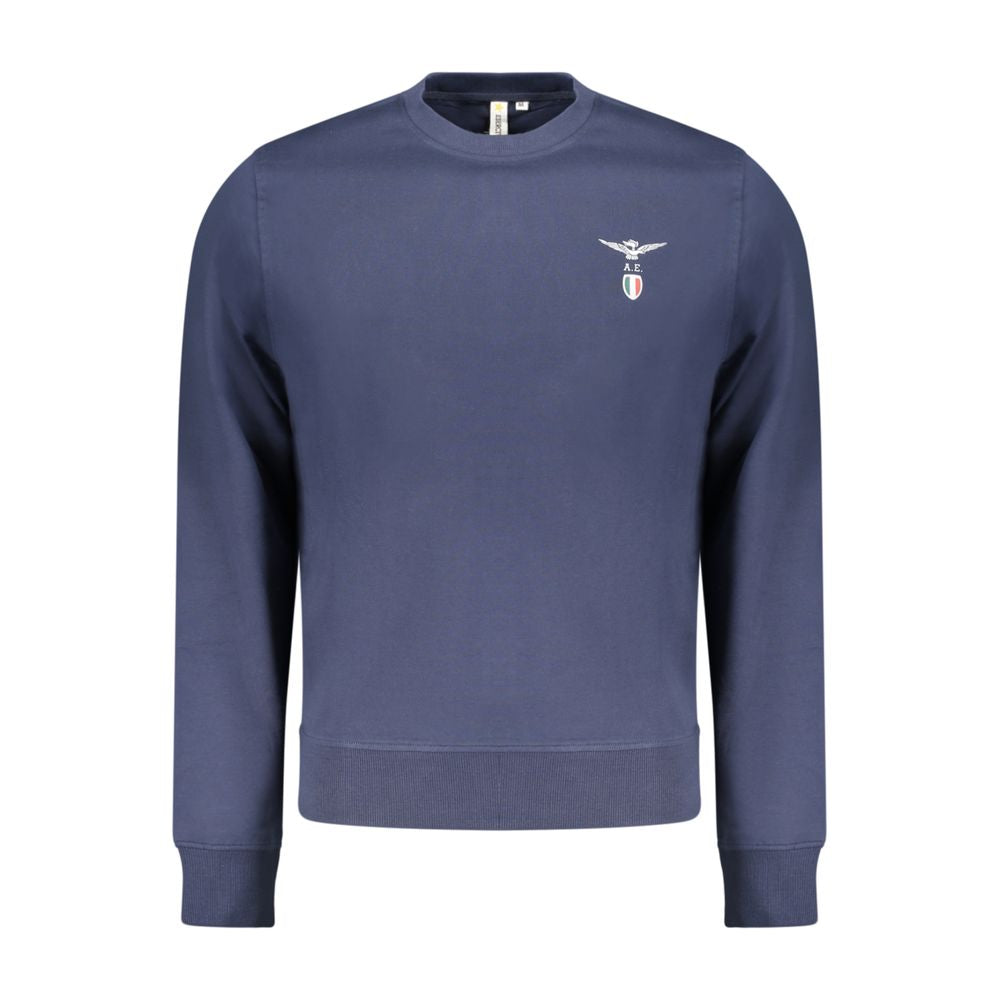 Accademia Militare Blue Cotton Men's Sweatshirt