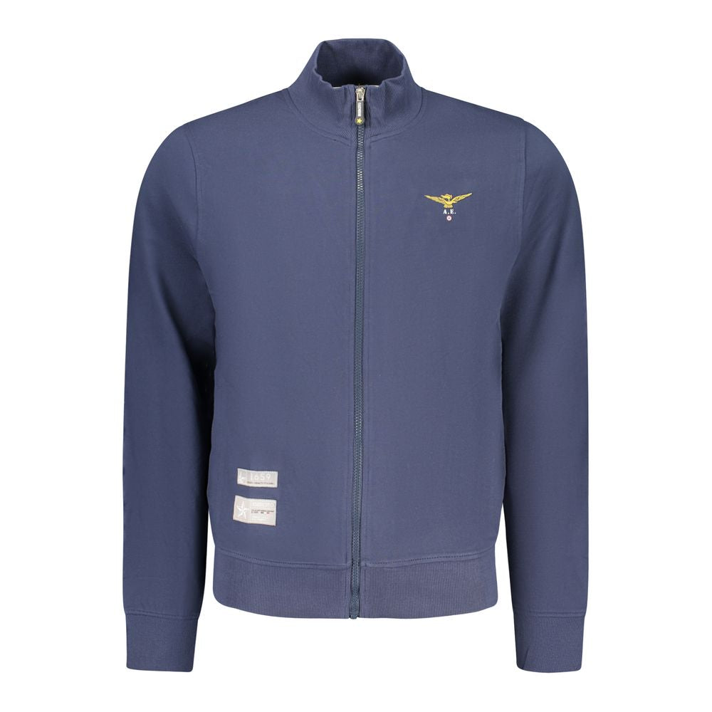 Accademia Militare Blue Cotton Men's Sweatshirt