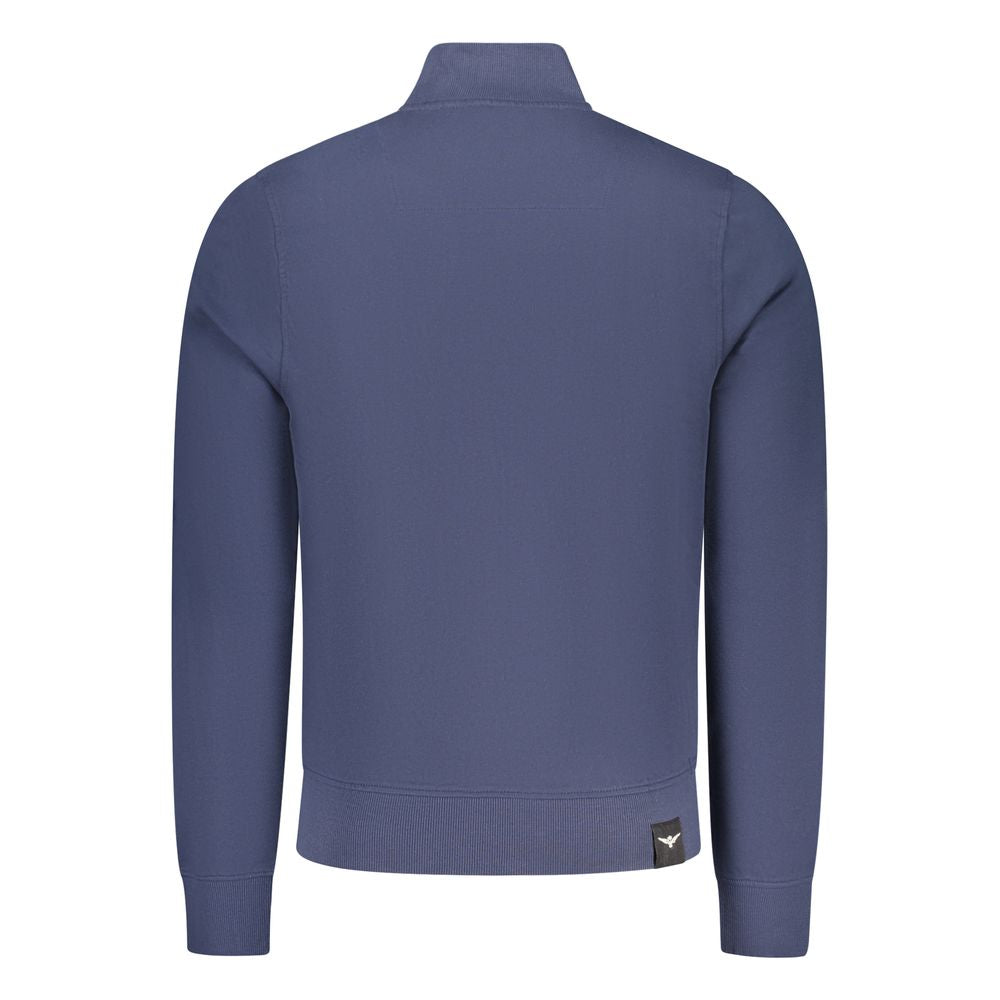 Accademia Militare Blue Cotton Men's Sweatshirt