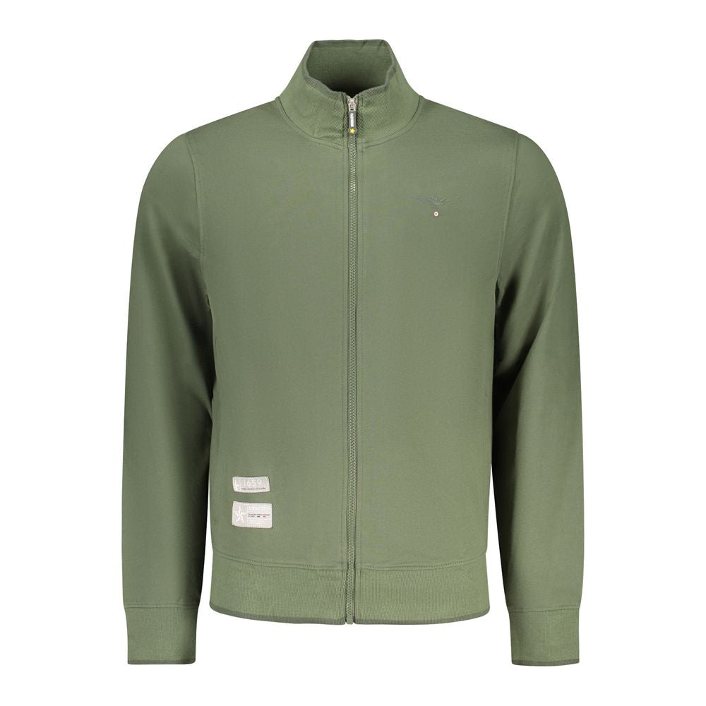 Accademia Militare Verde Cotton Men Sweatshirt