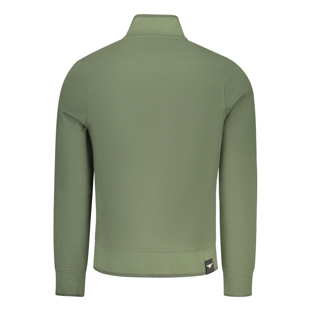 Accademia Militare Verde Cotton Men Sweatshirt