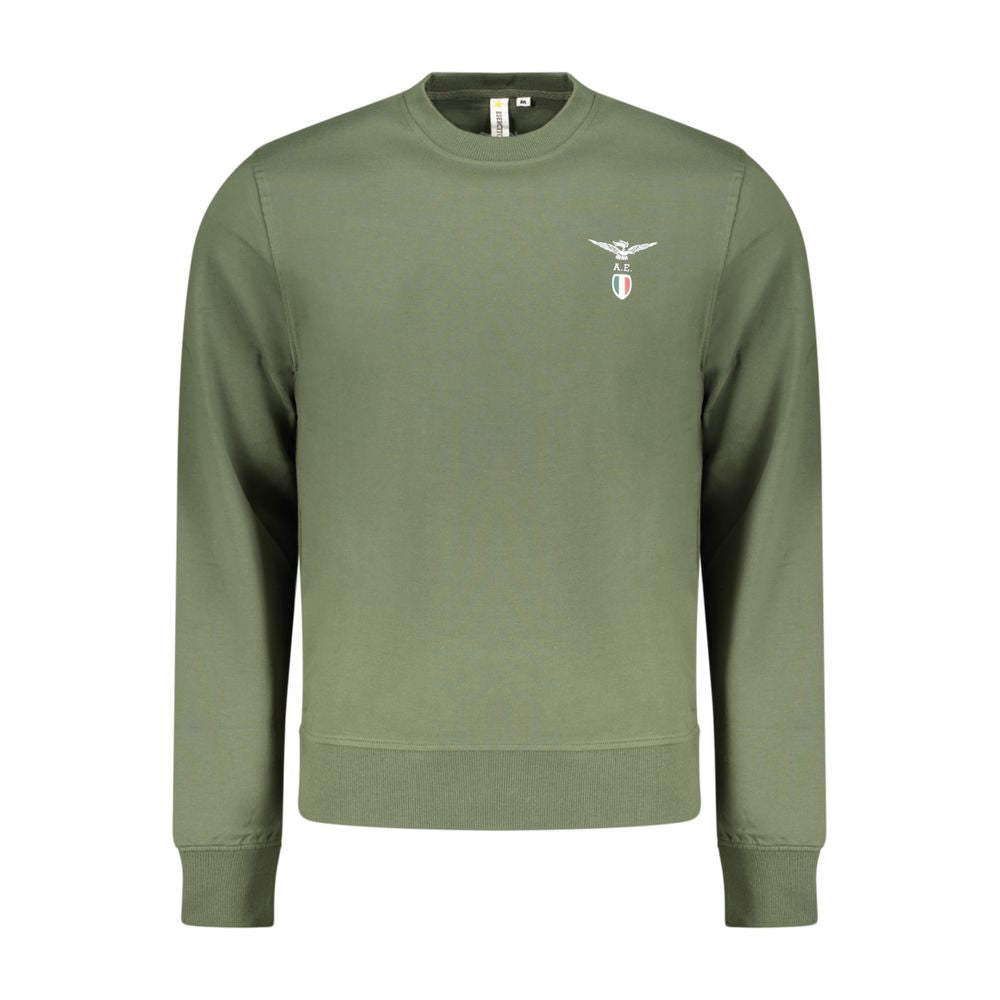 Accademia Militare Black Cotton Men's Sweatshirt