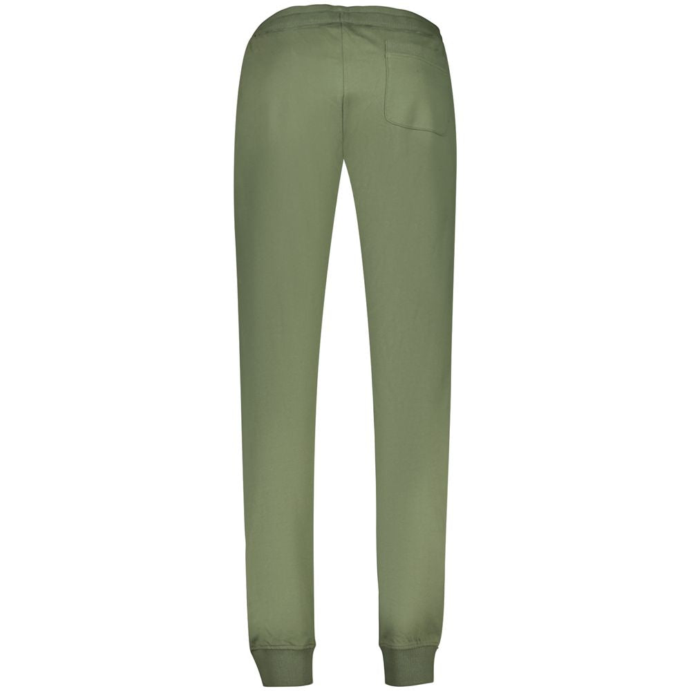 Accademia Militare Green Cotton Men Trousers