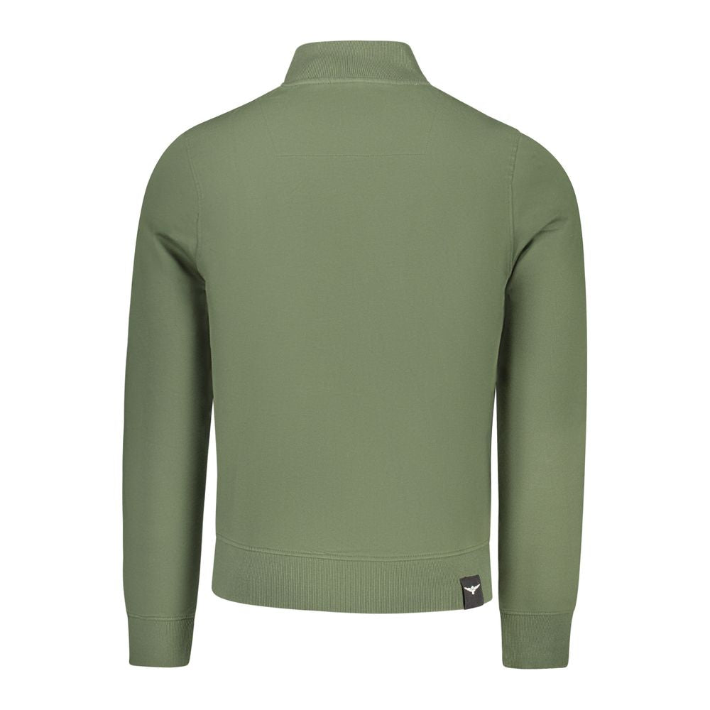 Accademia Militare Verde Cotton Menswear Sweatshirt