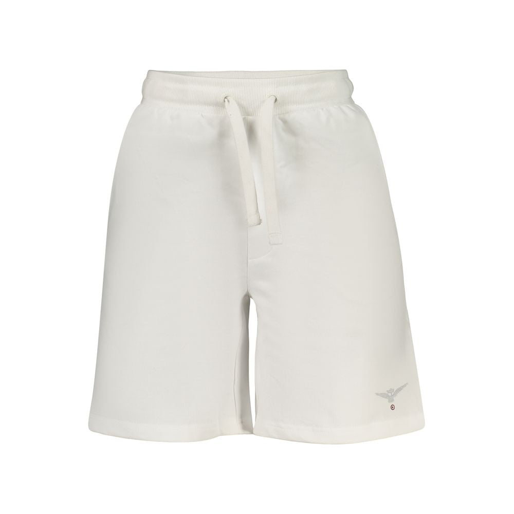 Accademia Militare White Cotton Men's Sweatpants