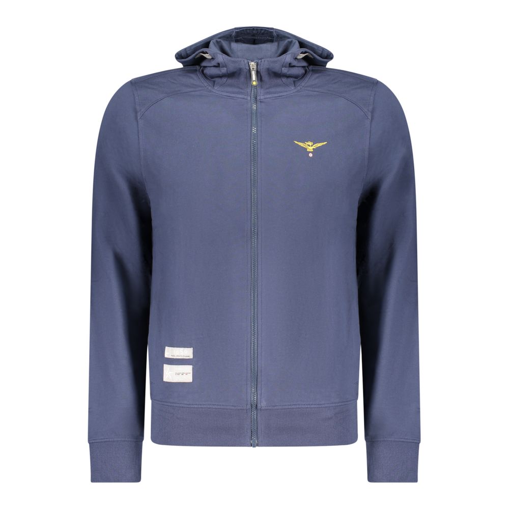 Accademia Militare Blue Cotton Men's Sweatshirt