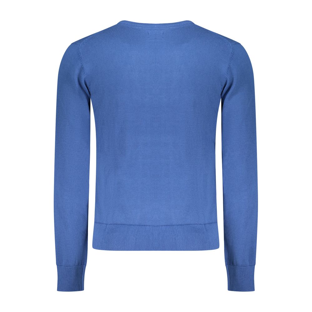 U.S. Grand Polo Blue Cotton Men Sweater