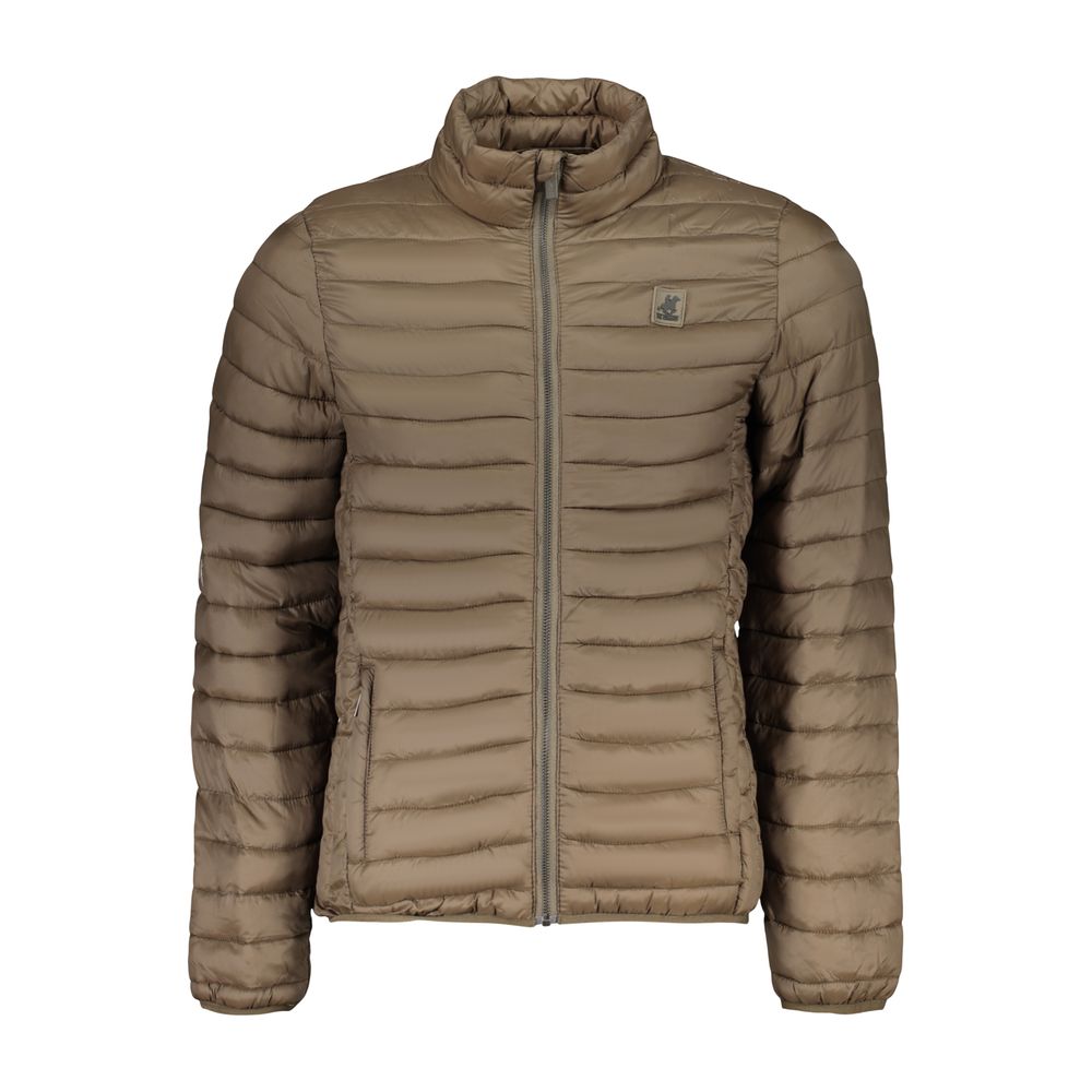 U.S. Grand Polo Brown Polyester Men's Jacket