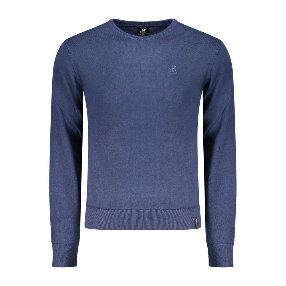 U.S. Grand Polo Blu Cotton Men Sweater