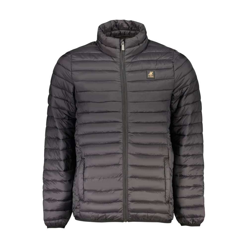 U.S. Grand Polo Black Polyester Men's Jacket