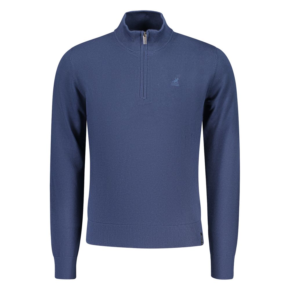 U.S. Grand Polo Blue Cotton Men's Sweater