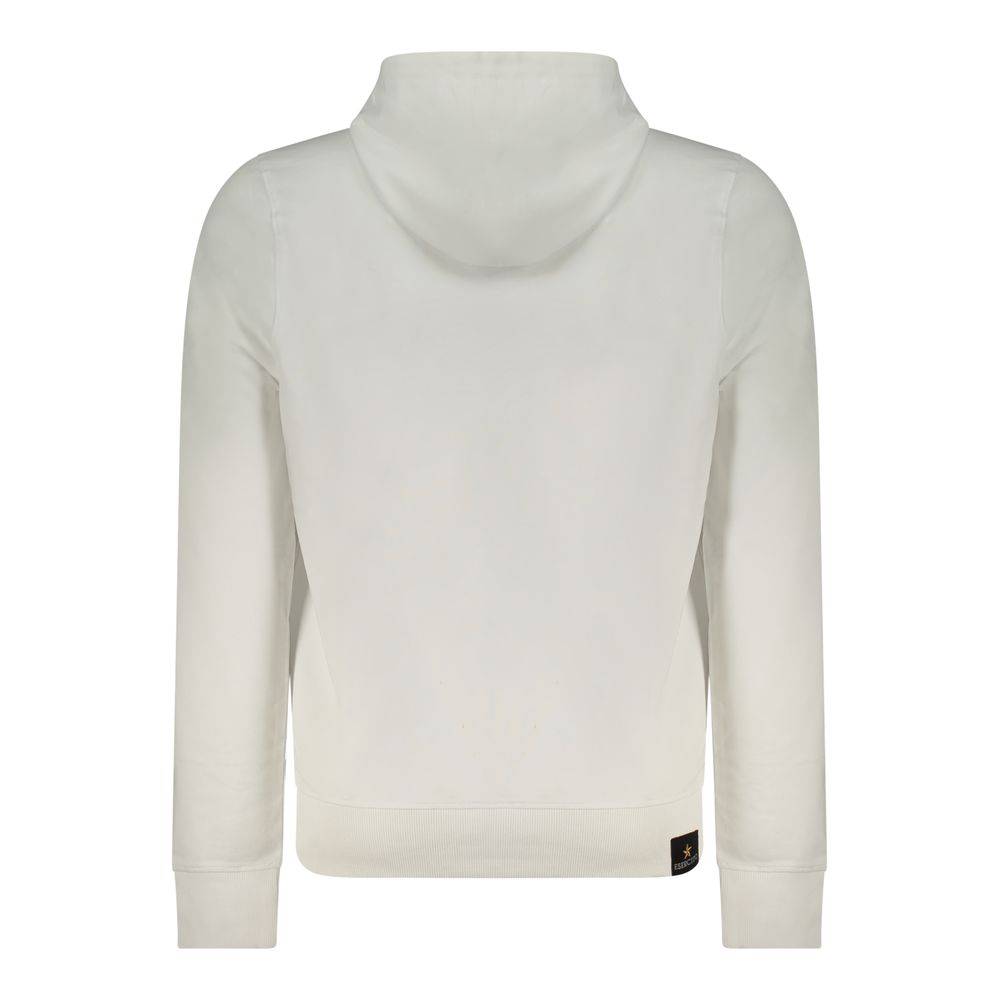 Accademia Militare White Cotton Men's Hoodie