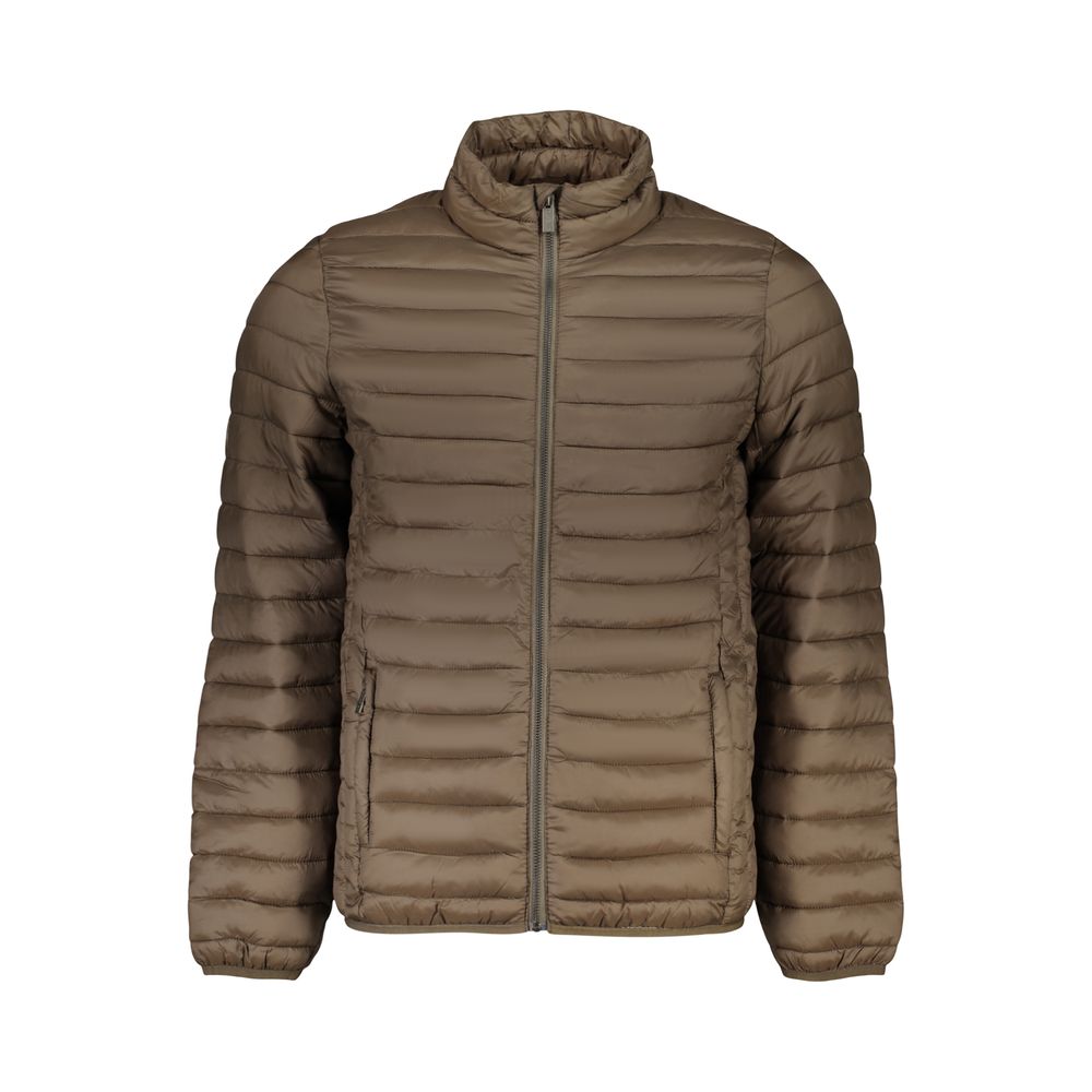 U.S. Grand Polo Brown Polyester Men's Jacket