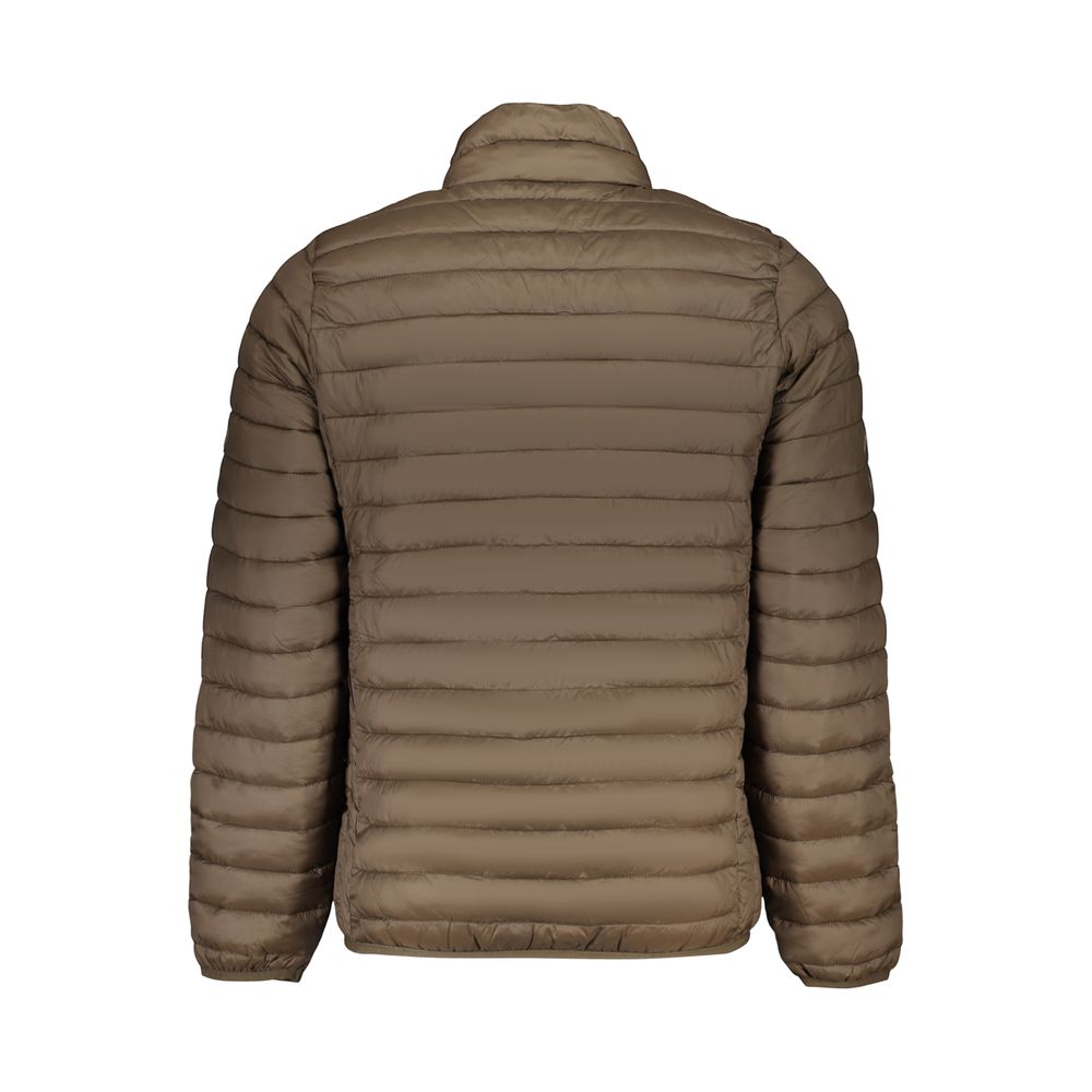U.S. Grand Polo Brown Polyester Men's Jacket