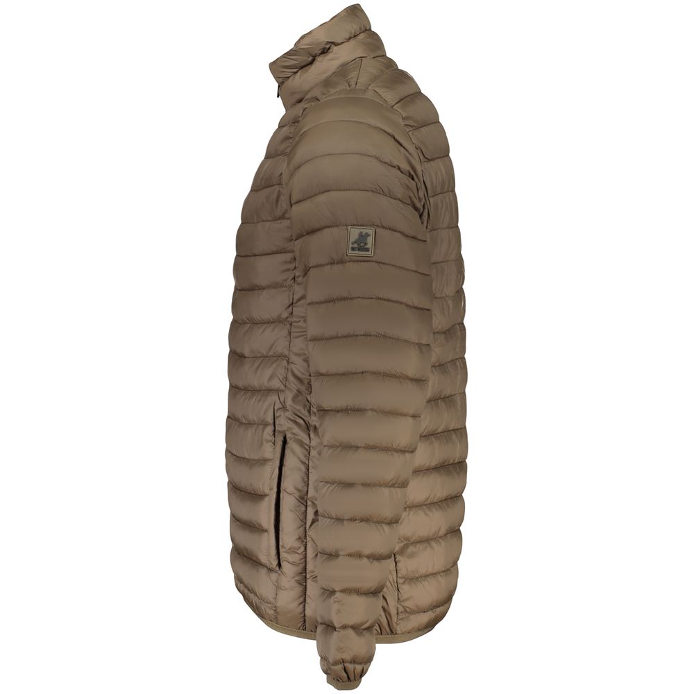 U.S. Grand Polo Brown Polyester Men's Jacket