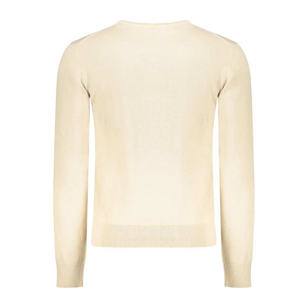 U.S. Grand Polo Beige Cotton Men Sweater