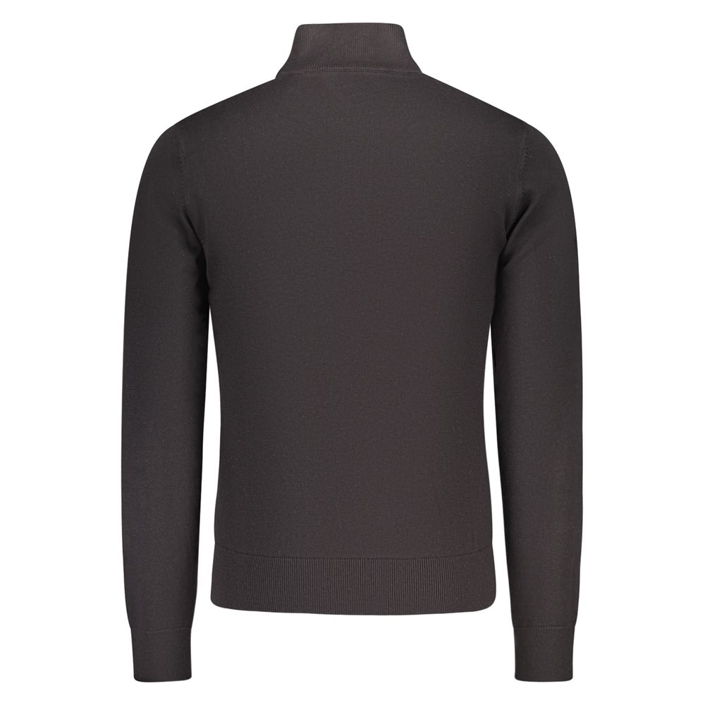 U.S. Grand Polo Black Cotton Men Sweater