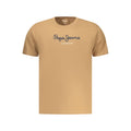Pepe Jeans Marrone Cotton Men T-Shirt