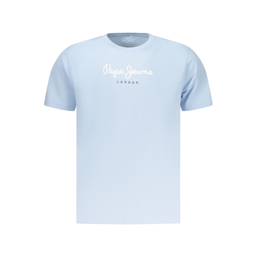 Pepe Jeans Azzurro Cotton Men T-Shirt