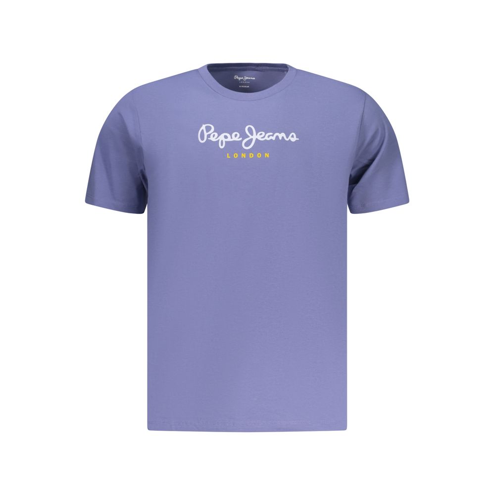 Pepe Jeans Blu Cotton Men T-Shirt