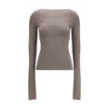 Rick Owens Gray Viscose Shirt