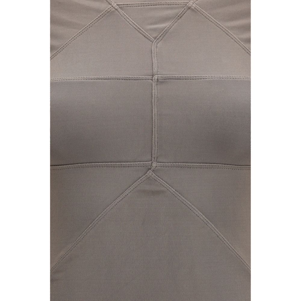 Rick Owens Gray Viscose Shirt
