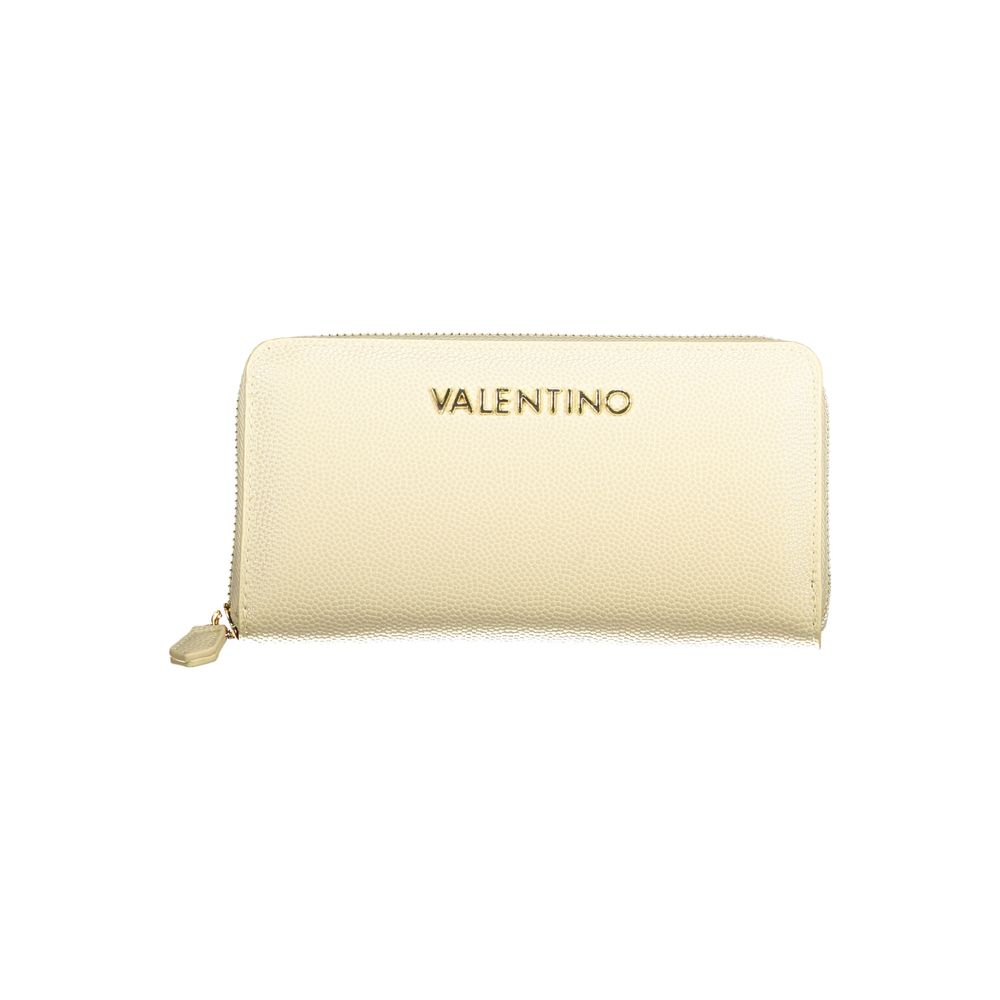 Mario Valentino Beige Polyurethane Women's Wallet