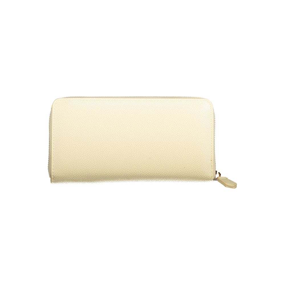 Mario Valentino Beige Polyurethane Women's Wallet